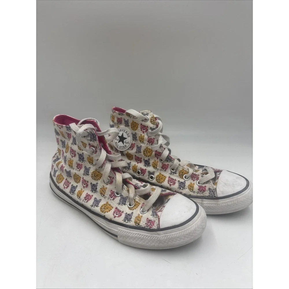 Converse All-Star DINOVERSE Chuck Taylor High Tops Dinosaur Shoes Big Kids 5.5